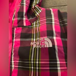 North face reversible jacket